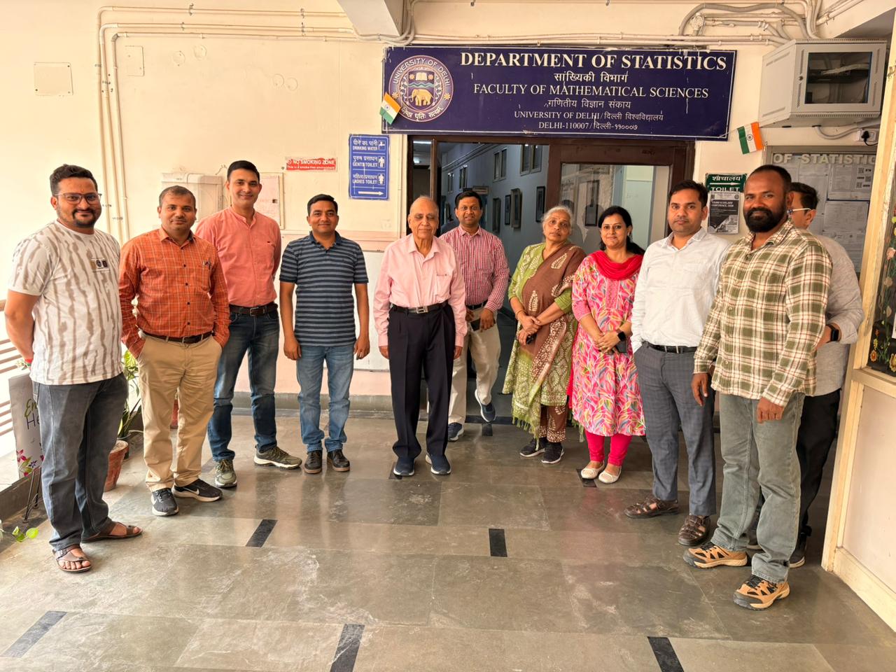 MC Agarwal Sir's Visit